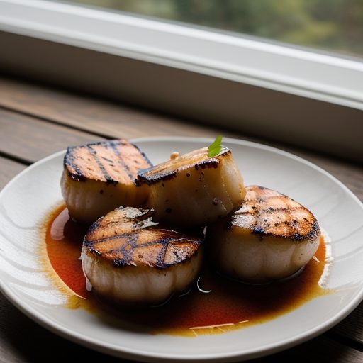 Citrus Grilled Jumbo Scallops recipe image