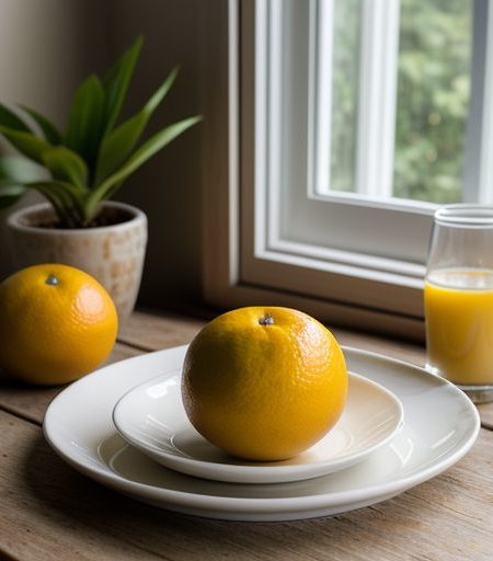 Citrus Marinated Fruit recipe image