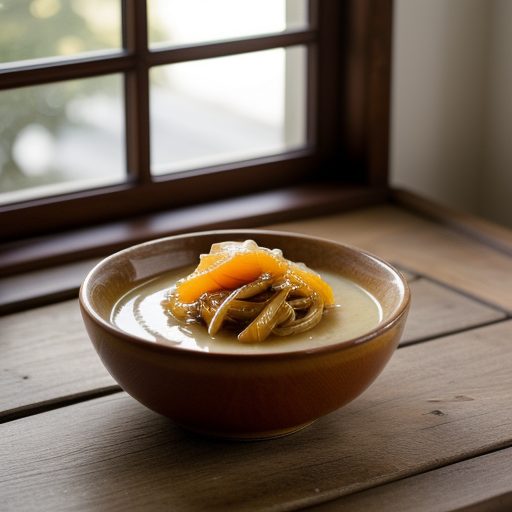Citrus-Savory Caramel Sauce recipe image