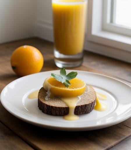 Citrus Vinaigrette With Hazlenut Oil recipe image