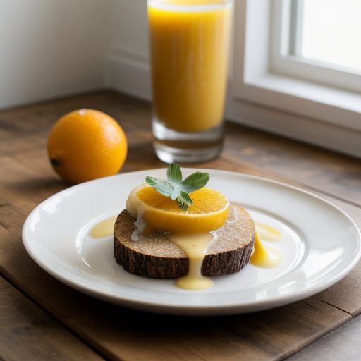 Citrus Vinaigrette With Hazlenut Oil recipe image