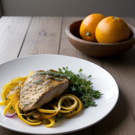 Citrus and Red Onion Chicken recipe image
