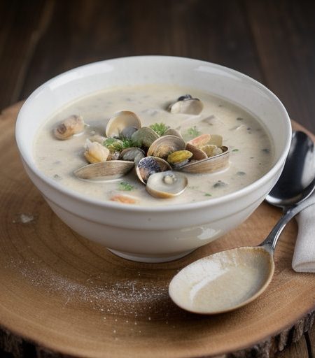 Clam Chowder - From a New England Famous Rest recipe image