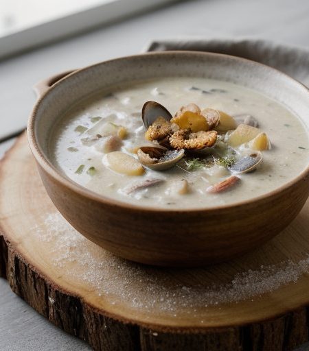Clam Chowder~ Maine Style recipe image