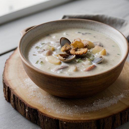 Clam Chowder~ Maine Style recipe image