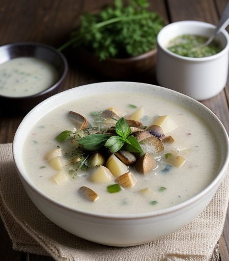 Clam Chowder, New England Style recipe image