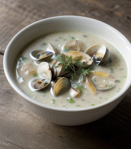 Clam Chowder, New England Style recipe image