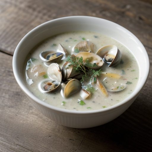 Clam Chowder, New England Style recipe image