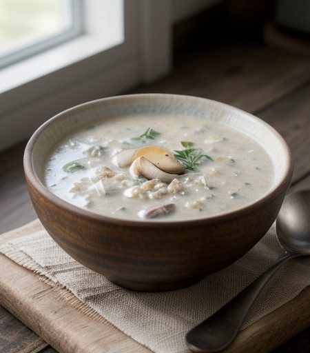 Clam Chowder (Rice recipe image