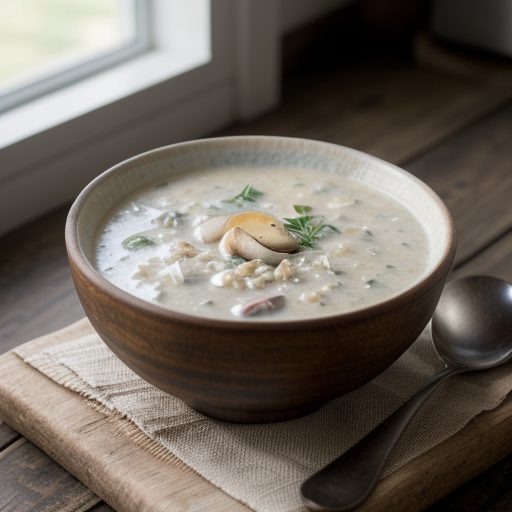 Clam Chowder (Rice recipe image