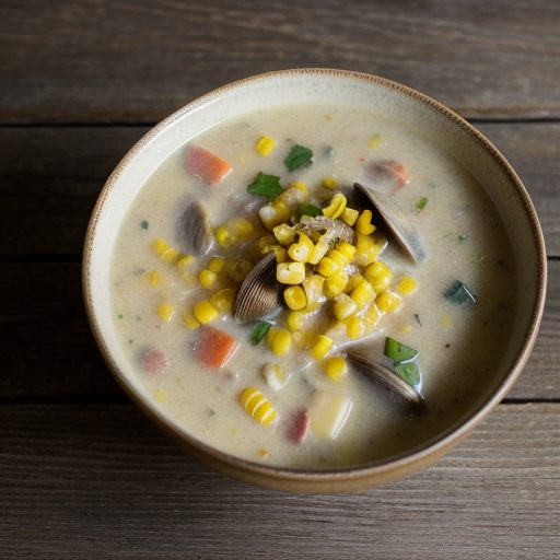Clam & Corn Chowder recipe image