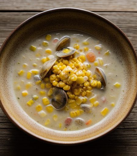 Clam & Corn Chowder recipe image