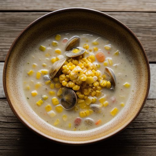 Clam & Corn Chowder recipe image