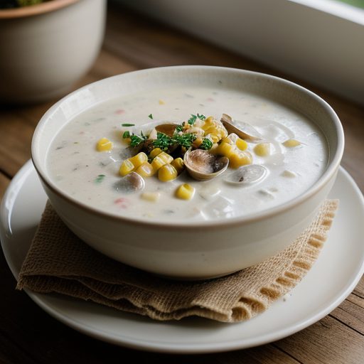 Clam and Corn Chowder recipe image