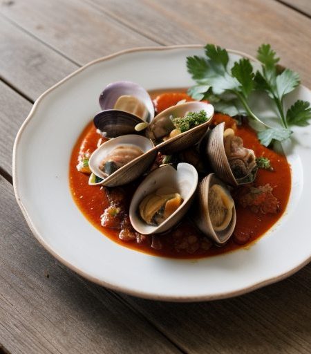 Clams Marinara recipe image