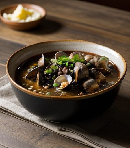 Clams in Black Bean Sauce recipe image