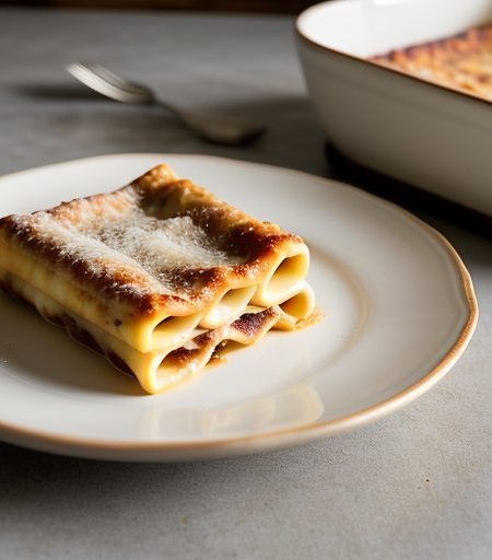 Classic Baked Manicotti recipe image