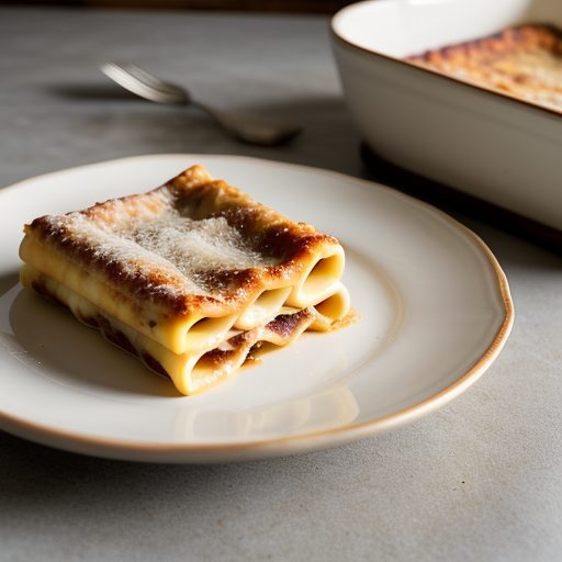 Classic Baked Manicotti recipe image