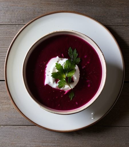Classic Beet Borscht recipe image