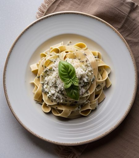Classic Fettuccine Alfredo recipe image