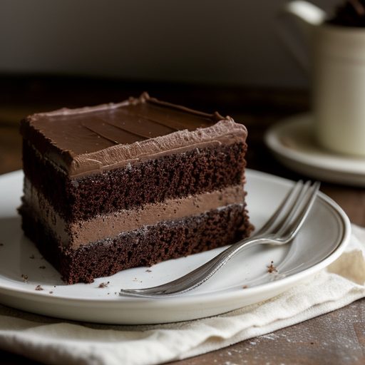 Classic Hershey Bar Cake recipe image