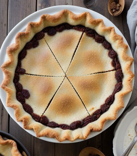 Classic Sour Cream Raisin Pie recipe image