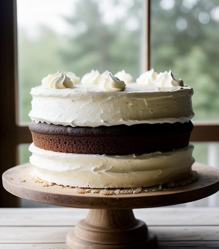 Classic White Birthday Cake recipe image