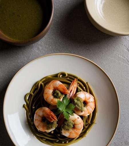 Clay Pot Shrimp With Bean Thread Noodles - Go recipe image