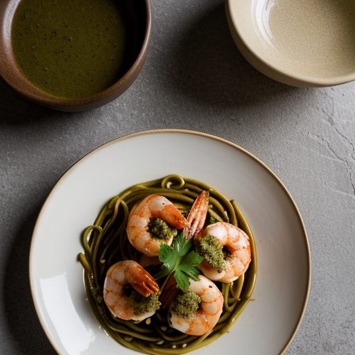 Clay Pot Shrimp With Bean Thread Noodles - Go recipe image