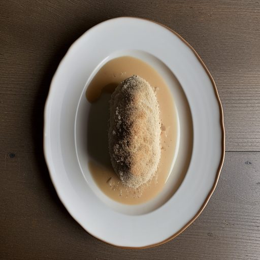 Cloutie Dumpling With Ginger Cream recipe image