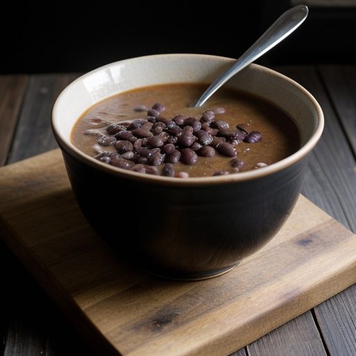 Coach House Black Bean Soup recipe image