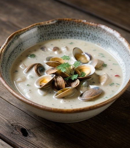 Coastal North Carolina Clam Chowder recipe image