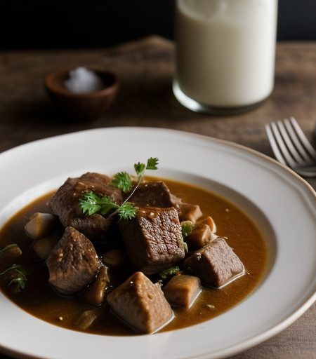 Cock 'N Bull" Stew recipe image