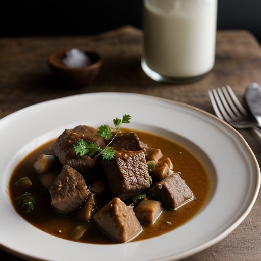 Cock 'N Bull" Stew recipe image