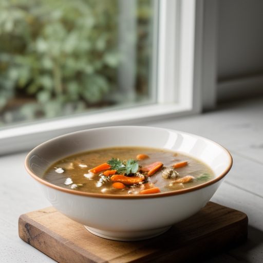 Cock-a-Leekie Soup recipe image