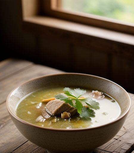 Cocka-Leeke Soup recipe image
