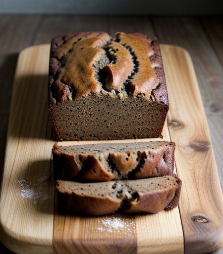 Cocoa Banana Bread recipe image