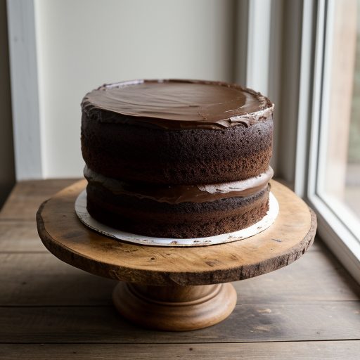 Cocoa Fudge Cake recipe image