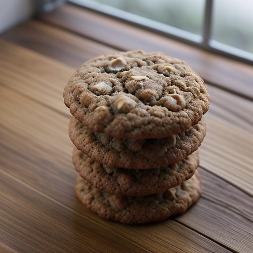 Cocoa-Oatmeal Cookies recipe image