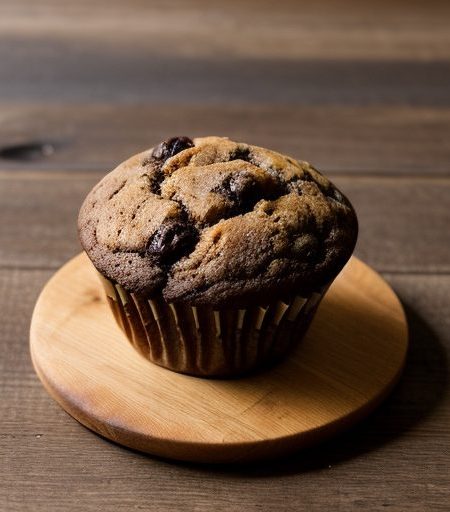 Cocoa Raisin Muffins recipe image