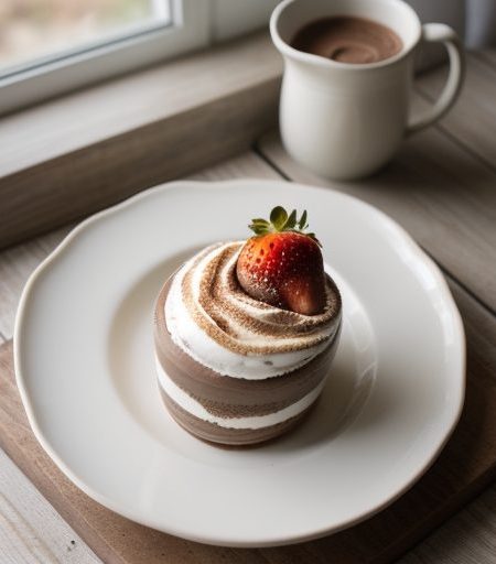 Cocoa Tiramisiu With Strawberries - Gh_9405 recipe image