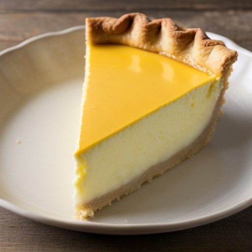 Cocoanut Custard Pie recipe image
