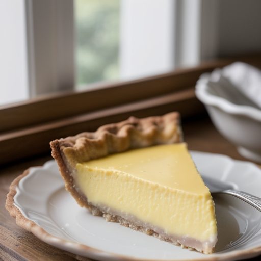 Cocoanut Custard Pie recipe image