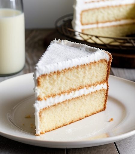 Coconut Angel Food Cake recipe image