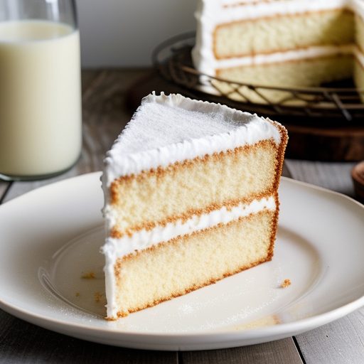 Coconut Angel Food Cake recipe image