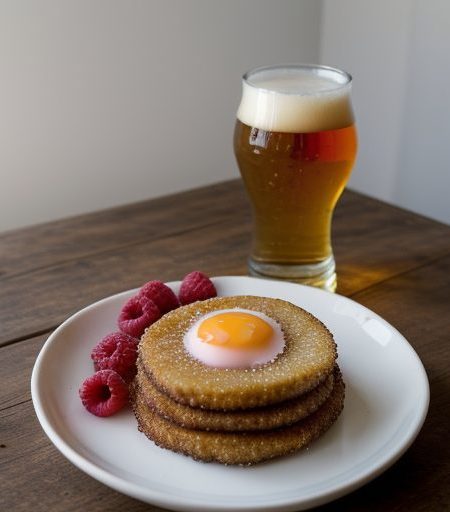 Coconut Beer Batter Spam With Raspberry Horse recipe image