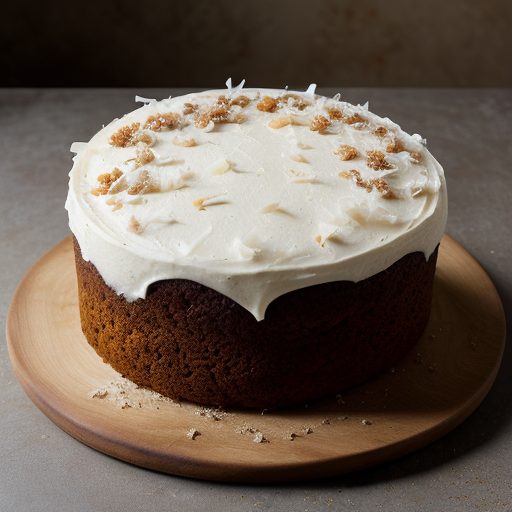 Coconut Carrot Cake - Xwcg89 A recipe image