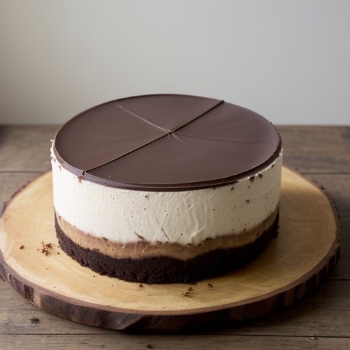 Coconut Choco Cheesecake recipe image