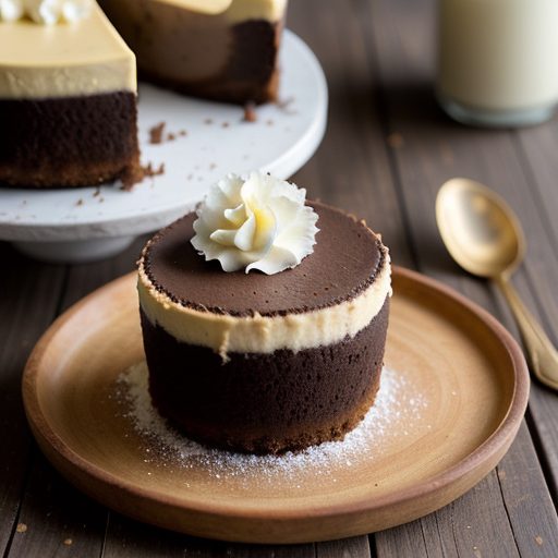 Coconut Chocolate Cheesecake recipe image