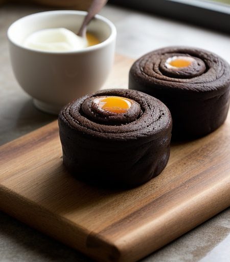 Coconut Chocolate Rolls recipe image